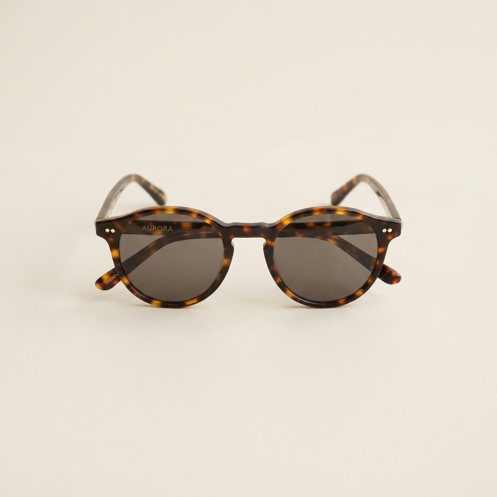 Kacamata Hitam Motif Tortoise